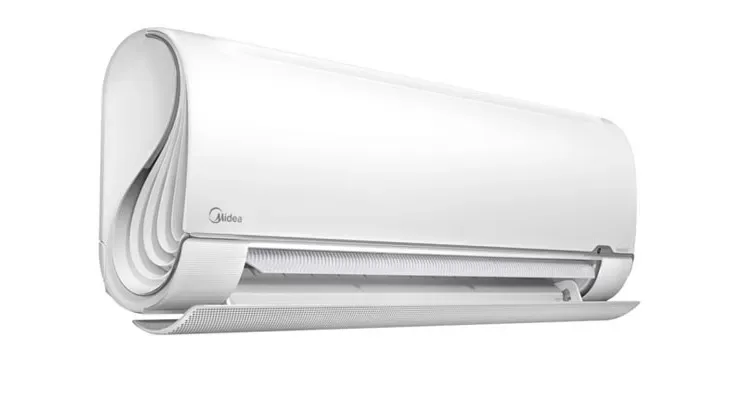 Инверторен стенен климатик с изкуствен интелект Midea Breezeless E CB1-09HRFN8-I/CB1-09HFNX-O - снимка 2