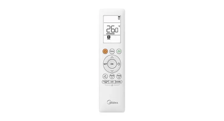 Инверторен стенен климатик с изкуствен интелект Midea Solstice Matte White Al .EZ-09RD6-I/EZ-09RD6-O - снимка 3