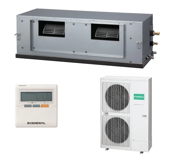 Инверторен климатик канален General ARHG60LHTA/AOHG60LATT - висок напор, 3 phase - снимка 4